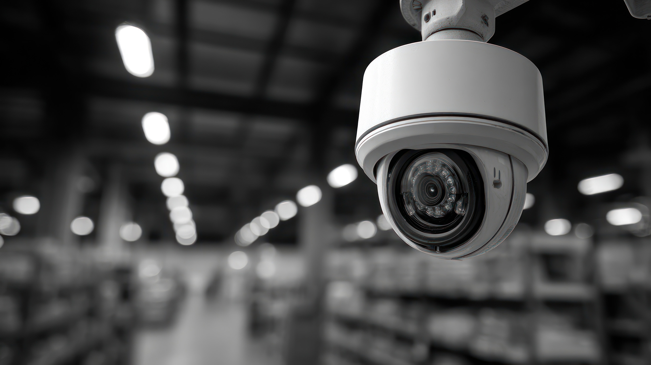 Warehouse security camera