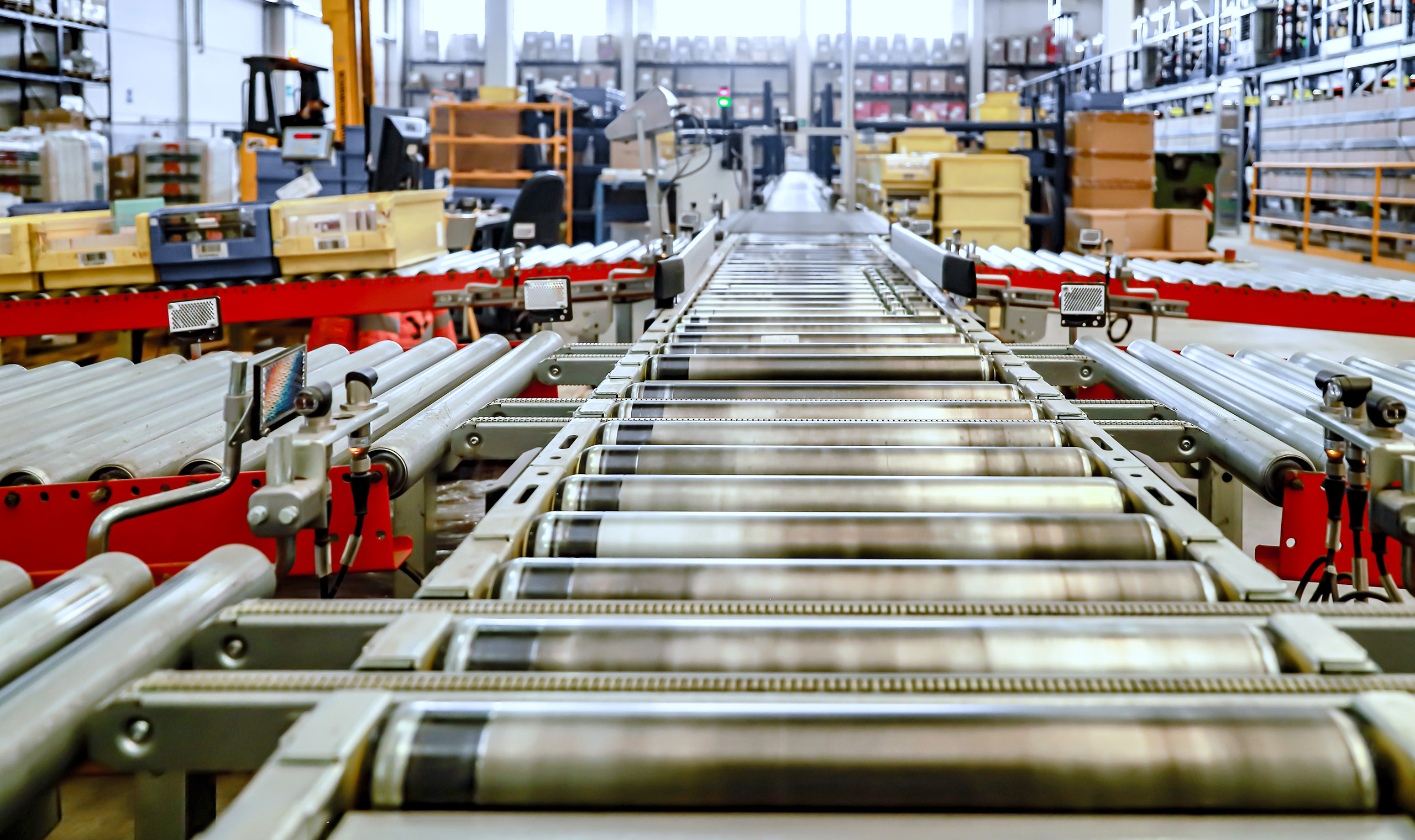 Roller conveyor system