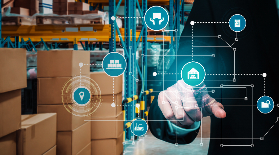 hand tapping an app icon