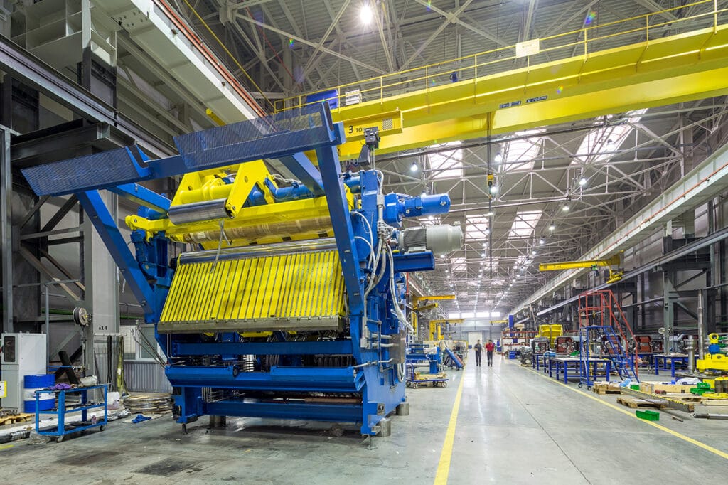 Industrial manufacturing warehouse