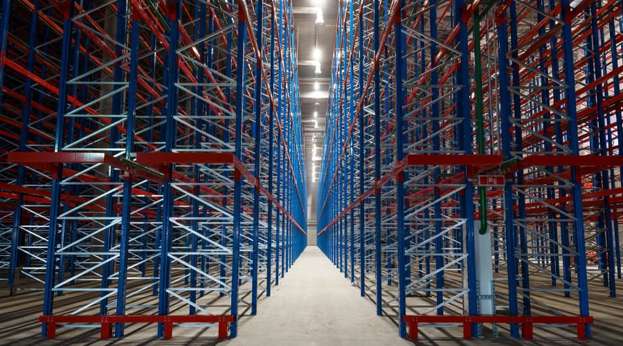 large pallet racking warehouse